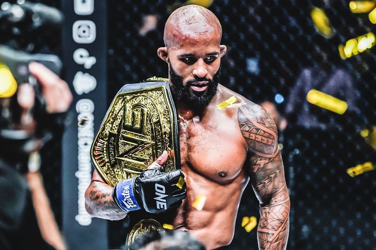 Demetrious Johnson announced his retirement from MMA at ONE 168: Denver. [Photo via: ONE Championship]