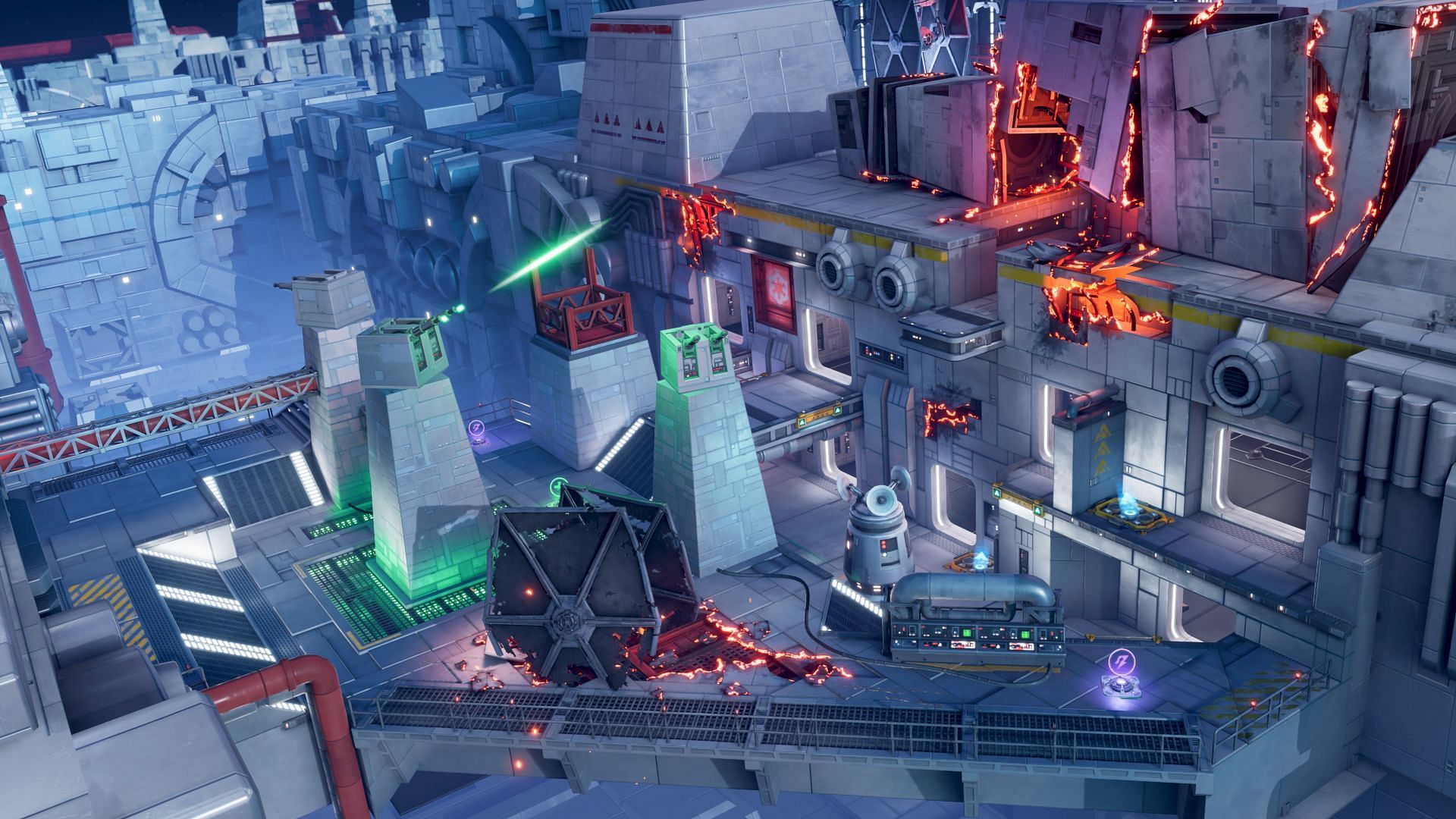 Map control is an important aspect of Star Wars Hunters (Image via Zynga)