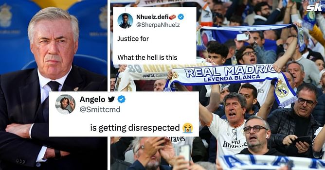“Getting disrespected”, “What the hell is this” - Real Madrid fans furious as Carlo Ancelotti drops attacker from line-up to face Real Sociedad