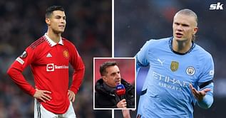 “That is complete and utter devastation in footballing terms” - Gary Neville reacts after Erling Haaland equals Cristiano Ronaldo record