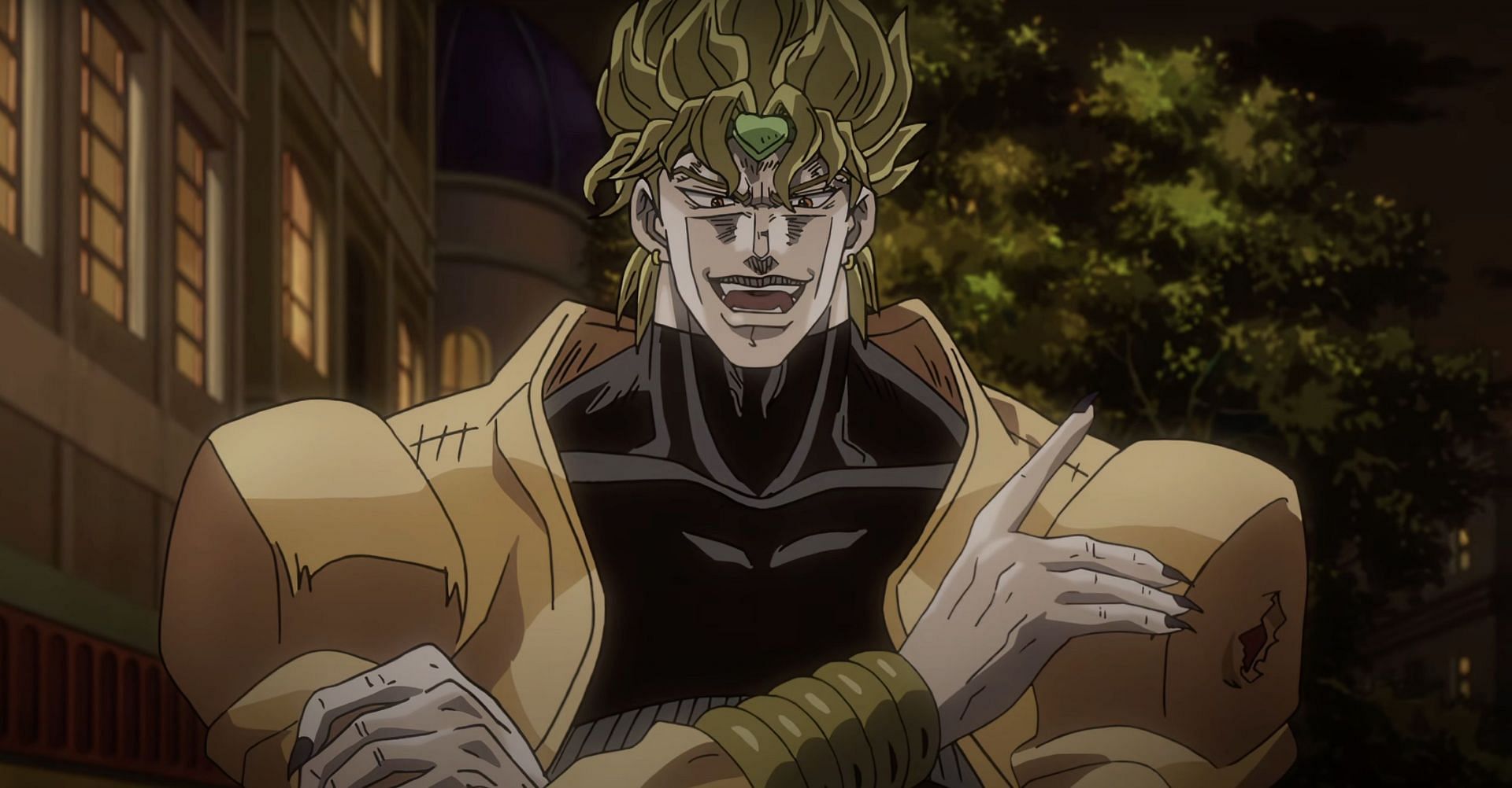 Dio Brando as seen in anime (Image via David Production)