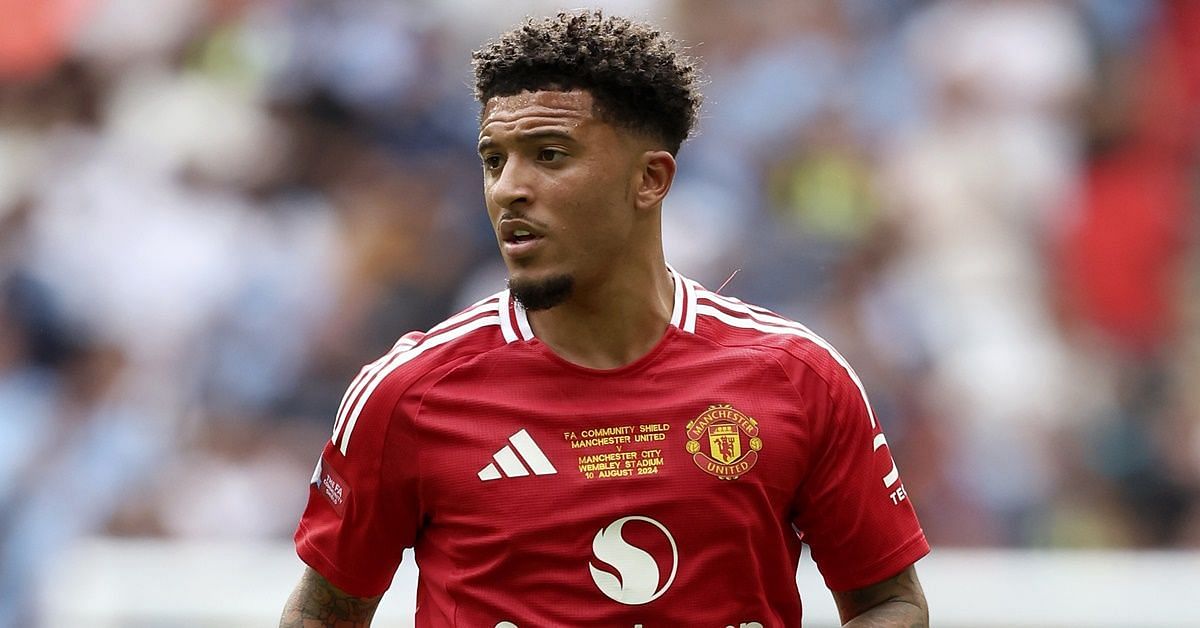 Jadon Sancho joined Manchester United in a &pound;73 million move in 2021.