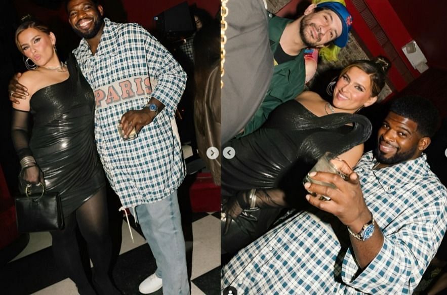 P.K. Subban celebrates Nelly Furtado