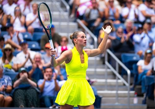 Kostyuk at the 2024 US Open.