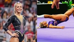 "Back at it": LSU gymnast Olivia Dunne shares fun collage from training session