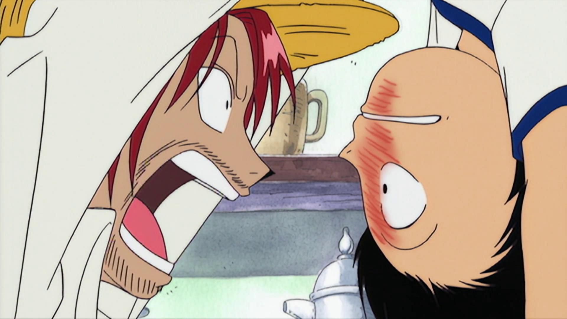 Sooner or later, Shanks and Luffy will meet again, this time as rivals (Image via Toei Animation)