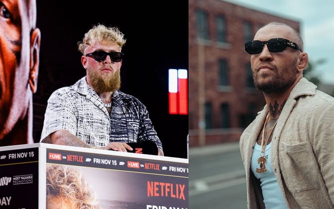 Jake Paul fires back at Conor McGregor's comments on his Mike Tyson fight with two-word response