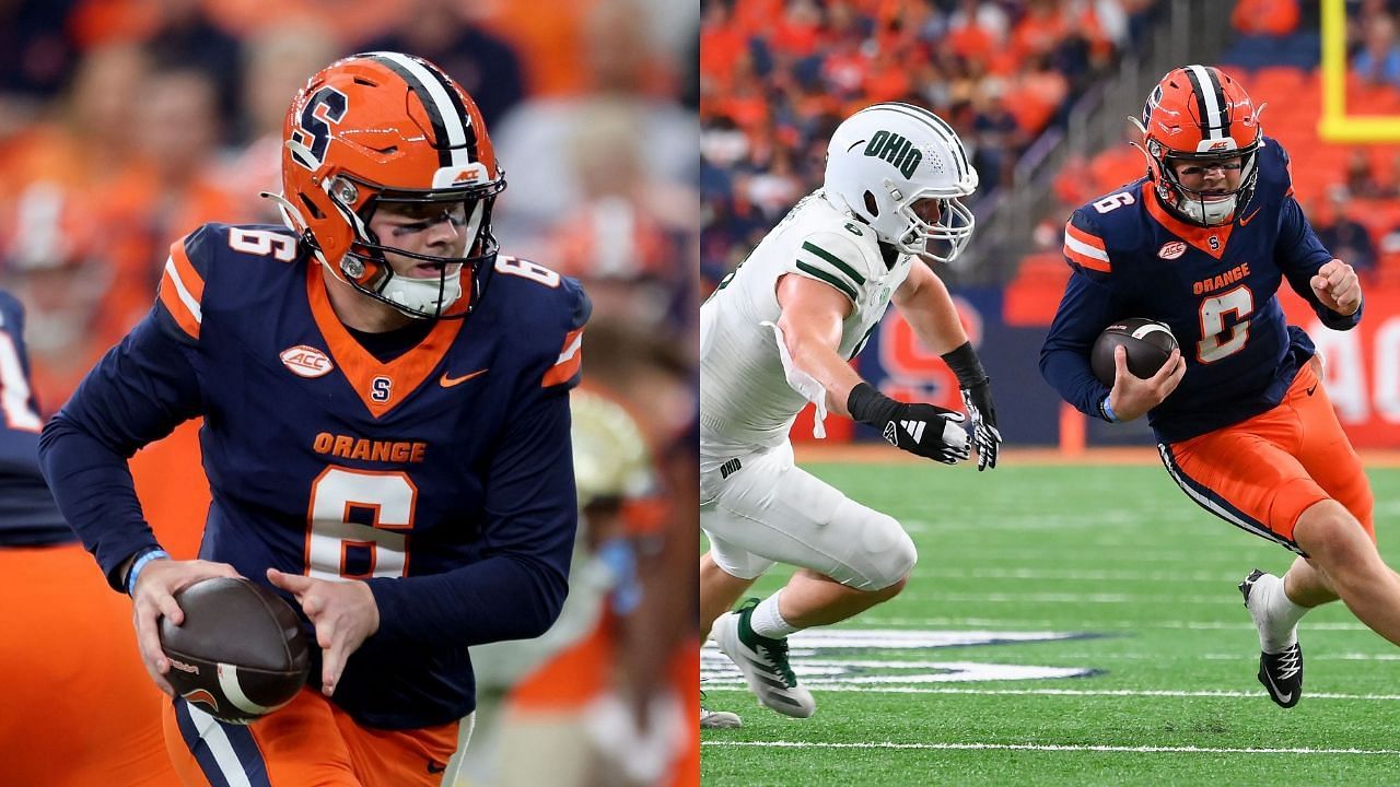 WATCH: Syracuse QB Kyle McCord drops several F-bombs during matchup against Georgia Tech in Week 2