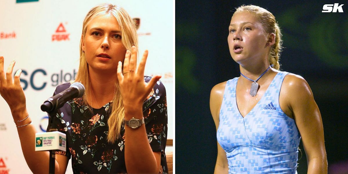 Maria Sharapova (L) and Anna Kournikova (R) (Image Source: Getty)