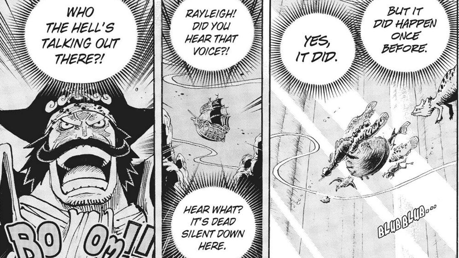 Roger using the Voice of All Things (Image via Shueisha)