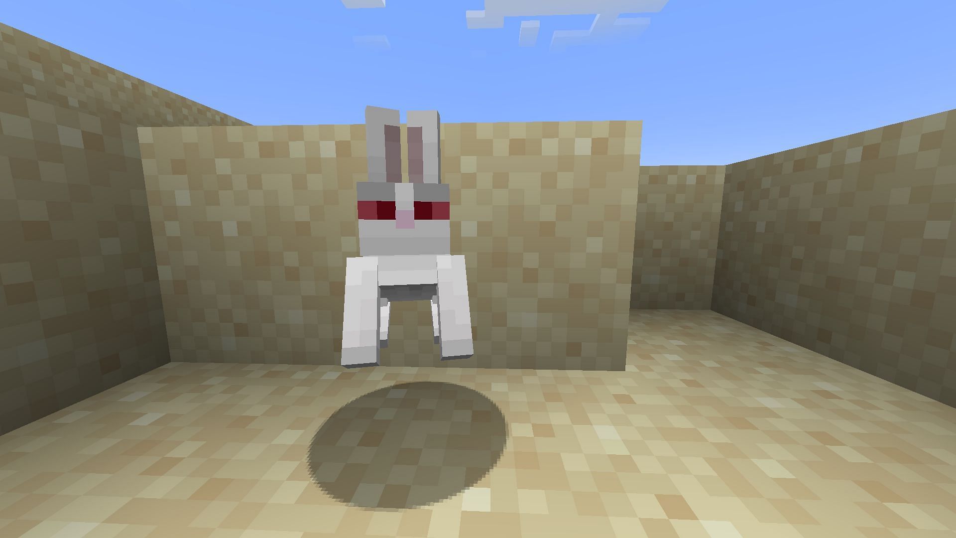 Killer bunny is an unused variant of rabbit (Image via Mojang Studios)