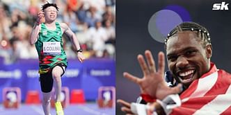 WATCH: Noah Lyles becomes inspiration as Paralympic athlete Samba Coulibaly hypes crowd in an electric entrance drawing comparisons between the both