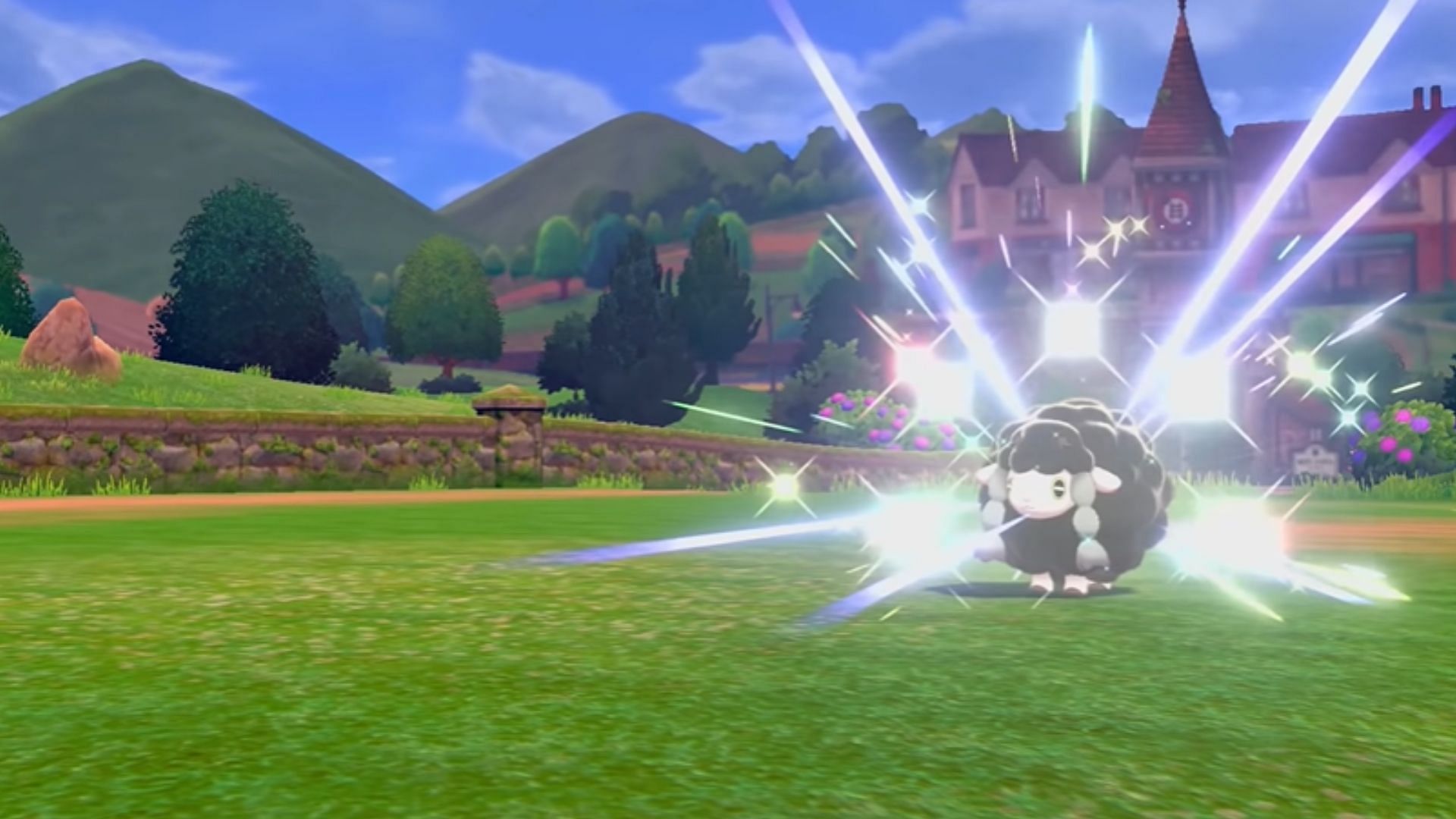 Shiny Wooloo from the Pokemon games (Image via The Pokemon Company)