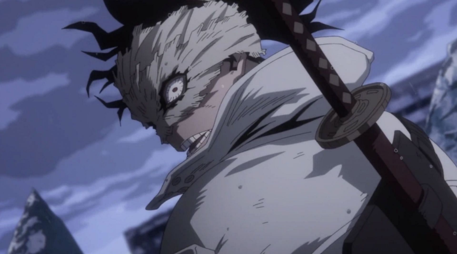 Stain as seen in anime (Image via Studio Bones)