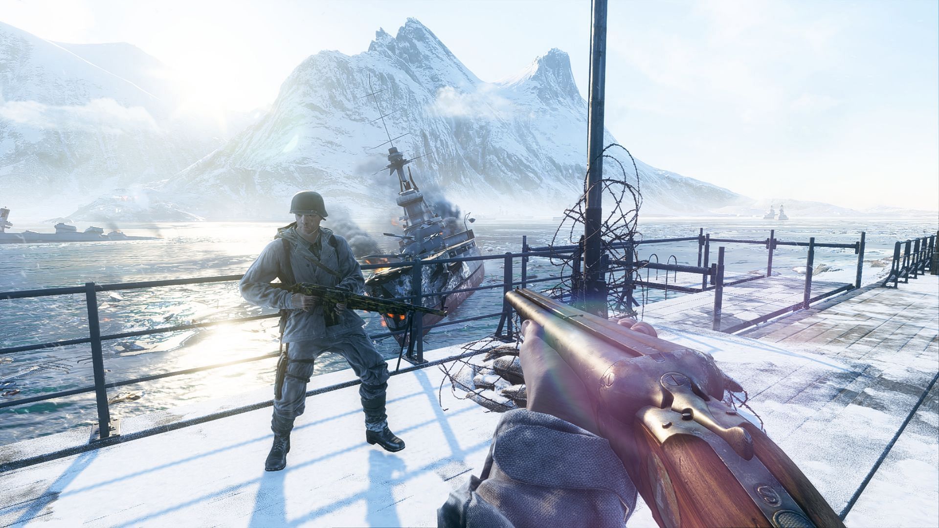 An in-game screenshot of Battlefield V (image via EA Games)