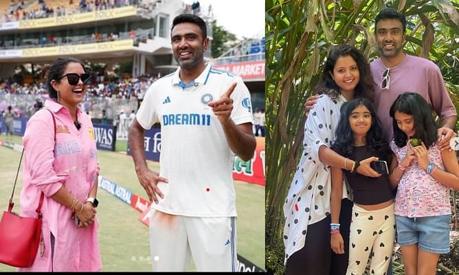 'डॉटर्स डे' पर अश्विन ने बेटियों को दिया खास तोहफा, क्रिकेट से जुड़ा है गिफ्ट