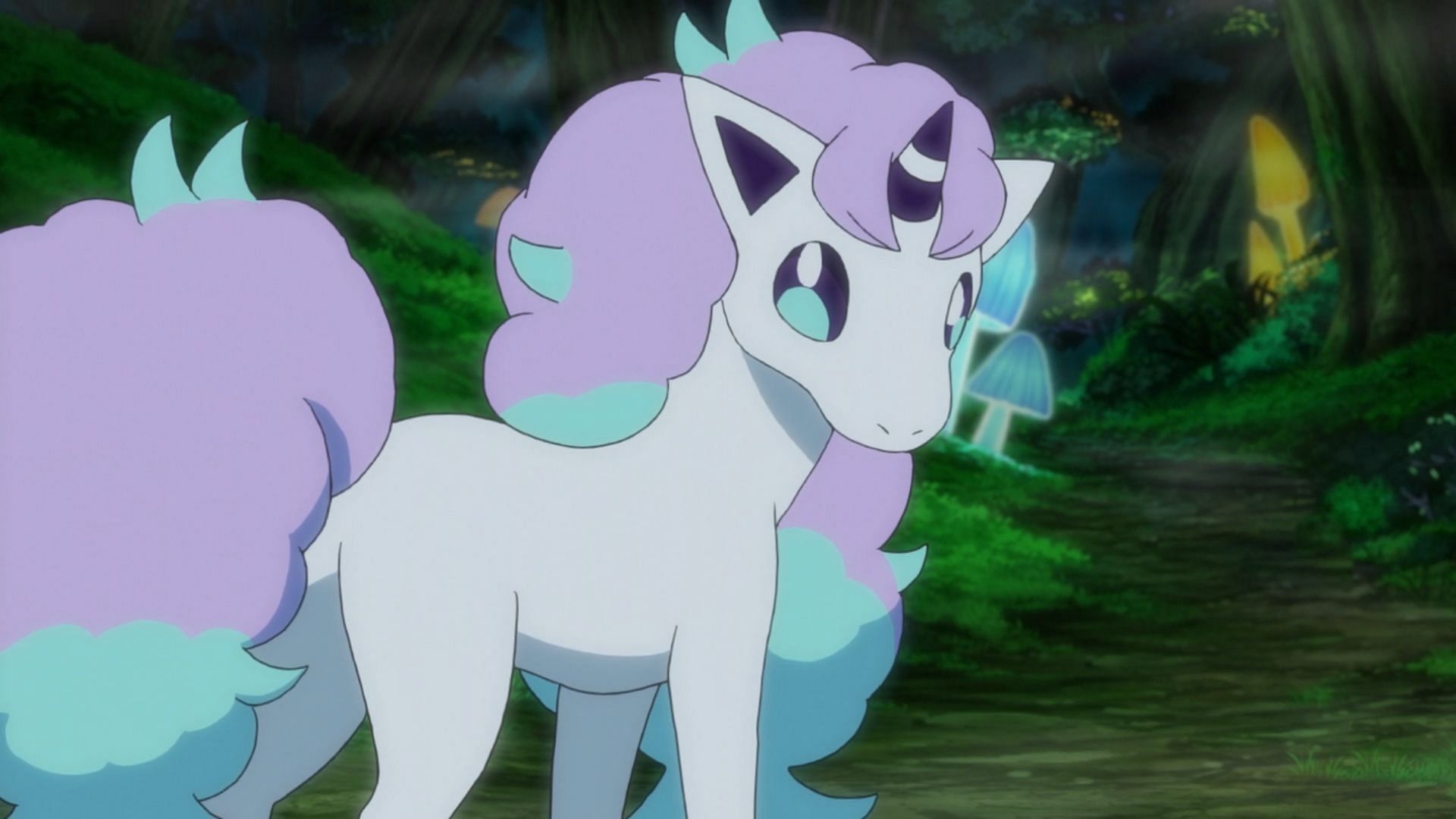 Galarian Ponyta in the anime (Image via TPC)