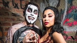 Congratulations to AEW star Danhausen and his wife