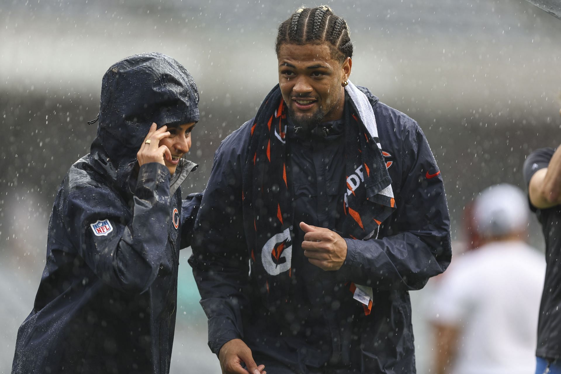 Rome Oduzne (right) during Cincinnati Bengals v Chicago Bears - Source: Getty