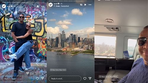 A-Rod's Instagram story