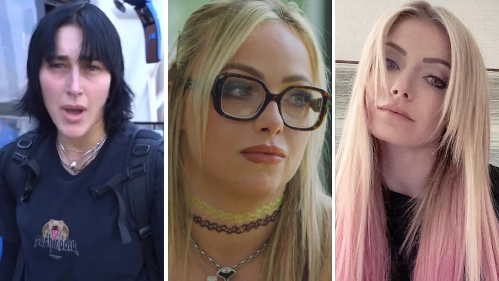 Rhea Ripley on the left, Liv Morgan in the middle, Alexa Bliss on the right [Image credits: stars