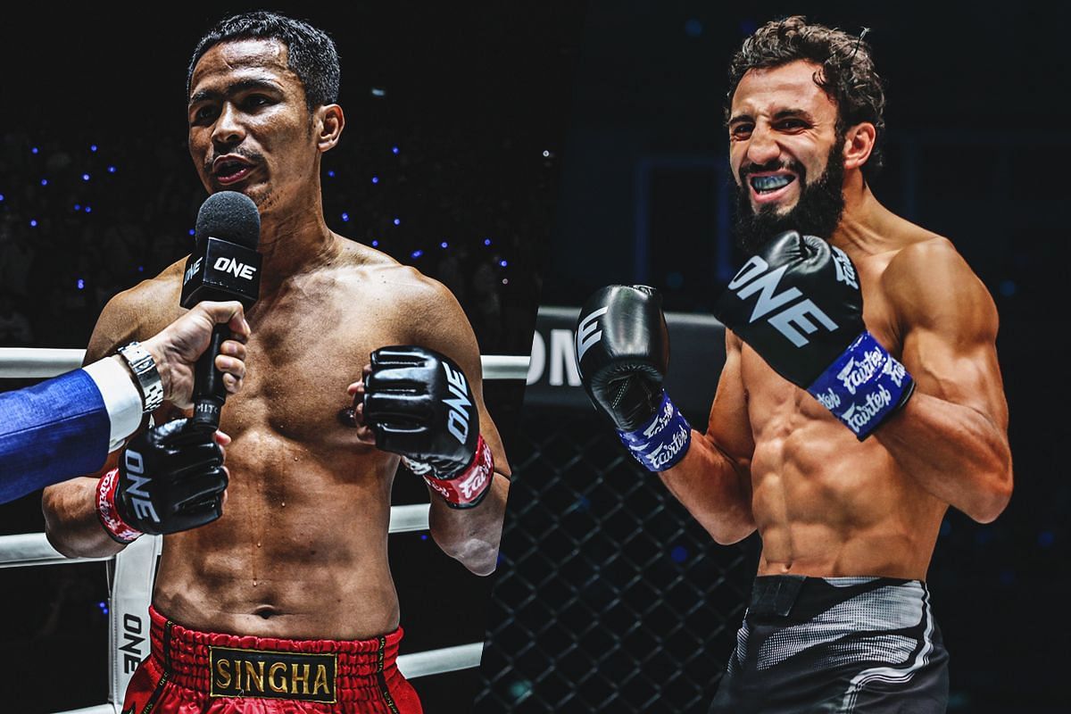 Superbon (L) and Chingiz Allazov (R) | Photo by ONE Championship