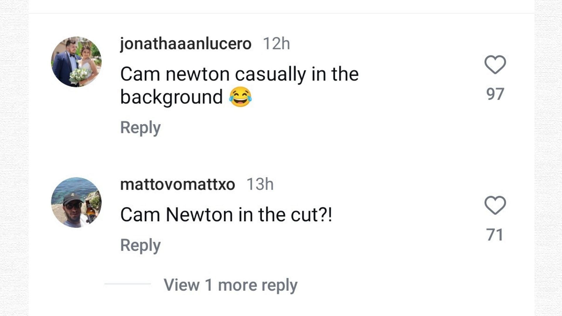 Fans react to Cam Newton&#039;s appearance at Carrollton vs. Parker matchup (Credit-Instagram/SportsCenter Next)