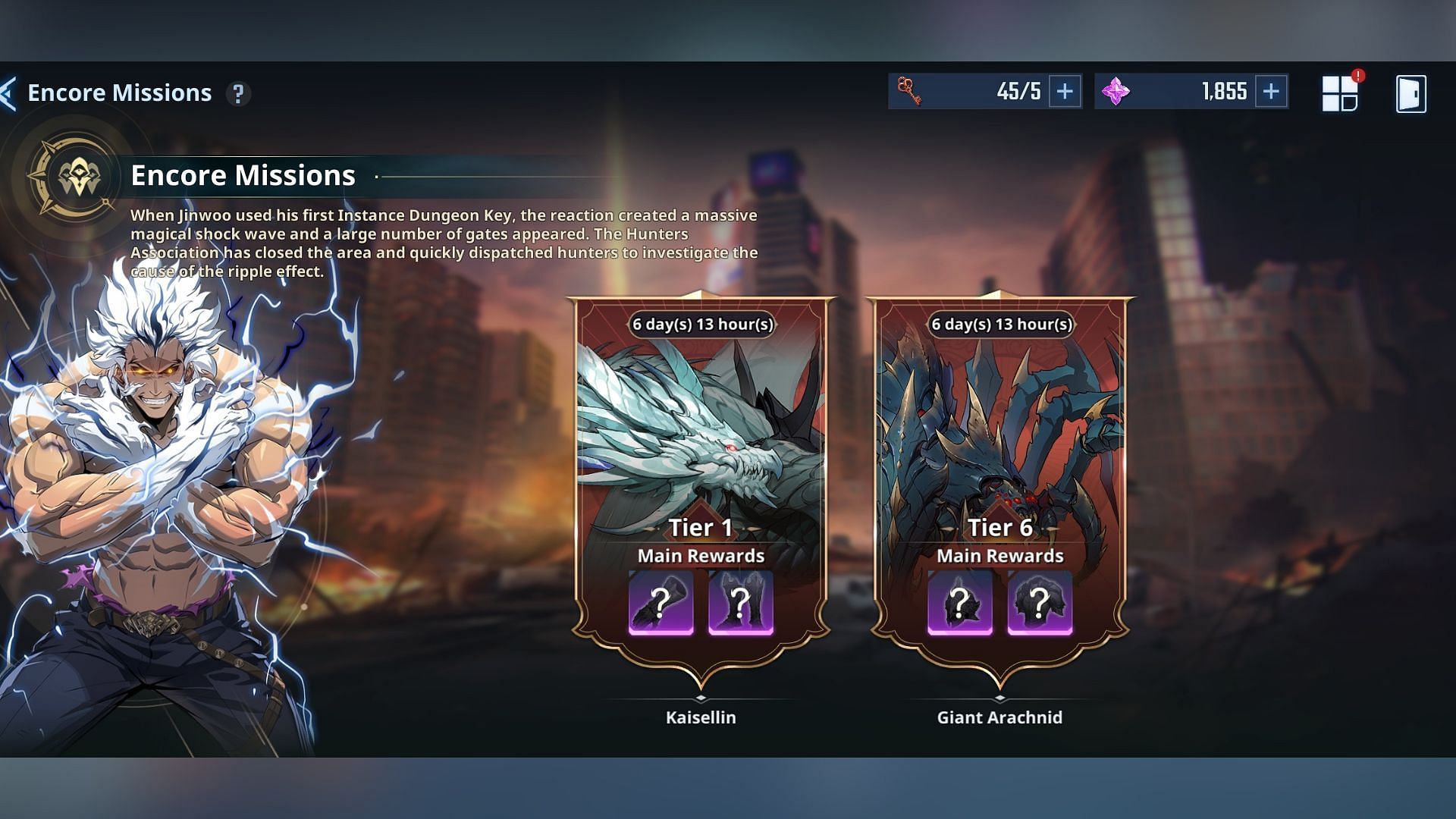 Netmarble has added two new bosses in Instance Dungeon and Encore Missions (Image via Netmarble)