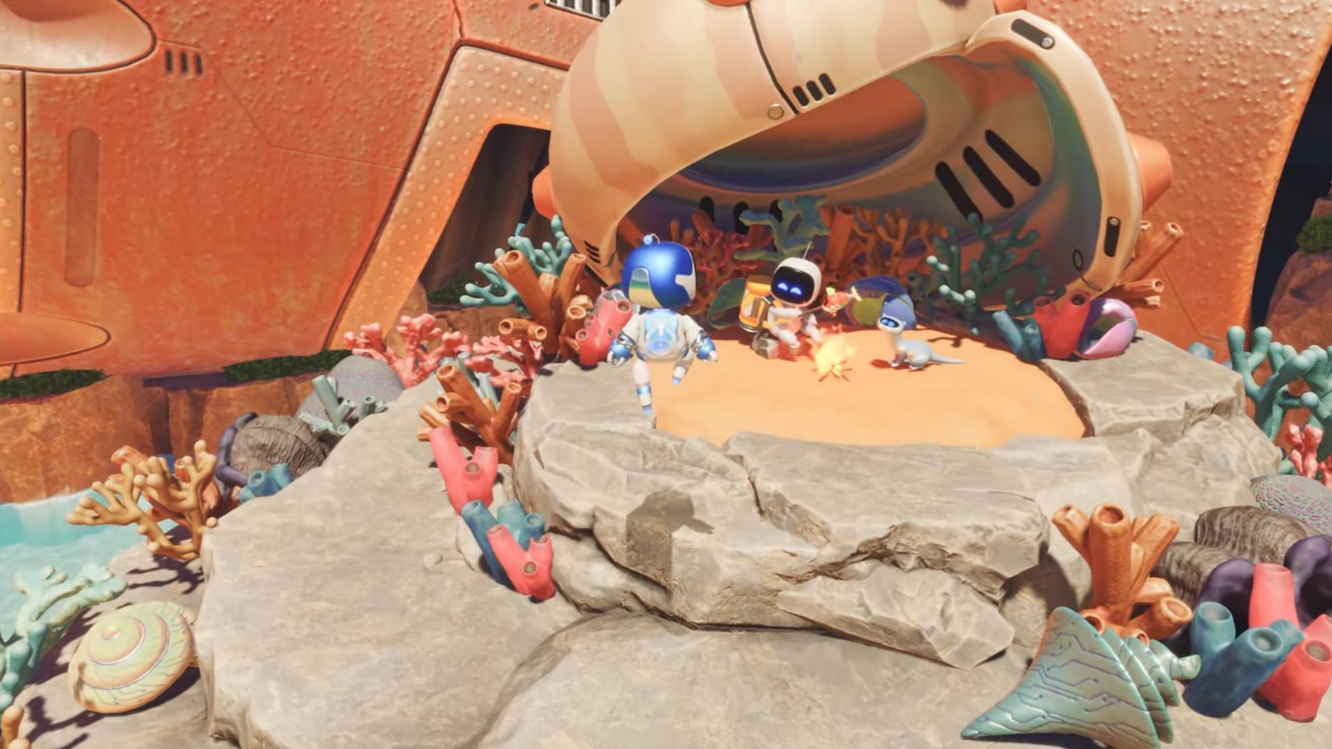 The next bot is sitting under the helmet (Image via Sony/YouTube@Gamer Guru)