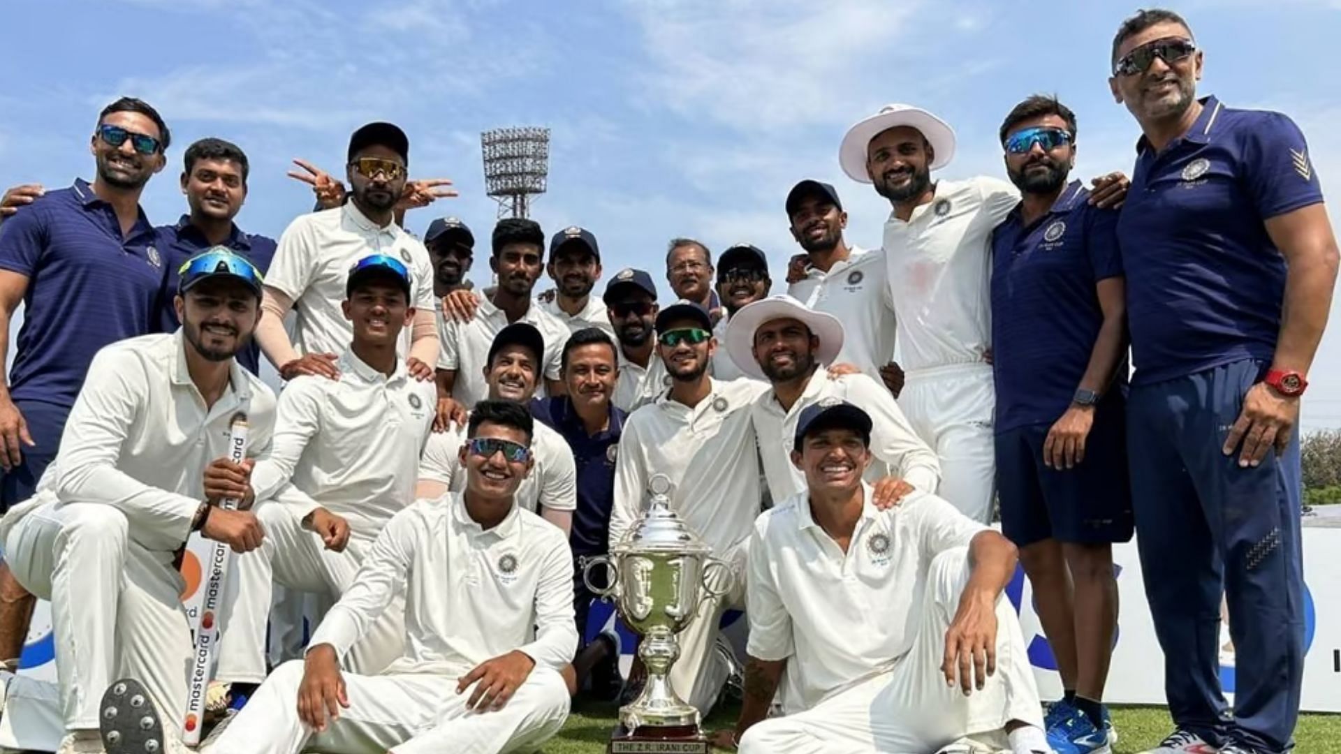 Rest of India - winners of Irani Cup 2023 (Image Credits: Mukesh Kumar/IG)