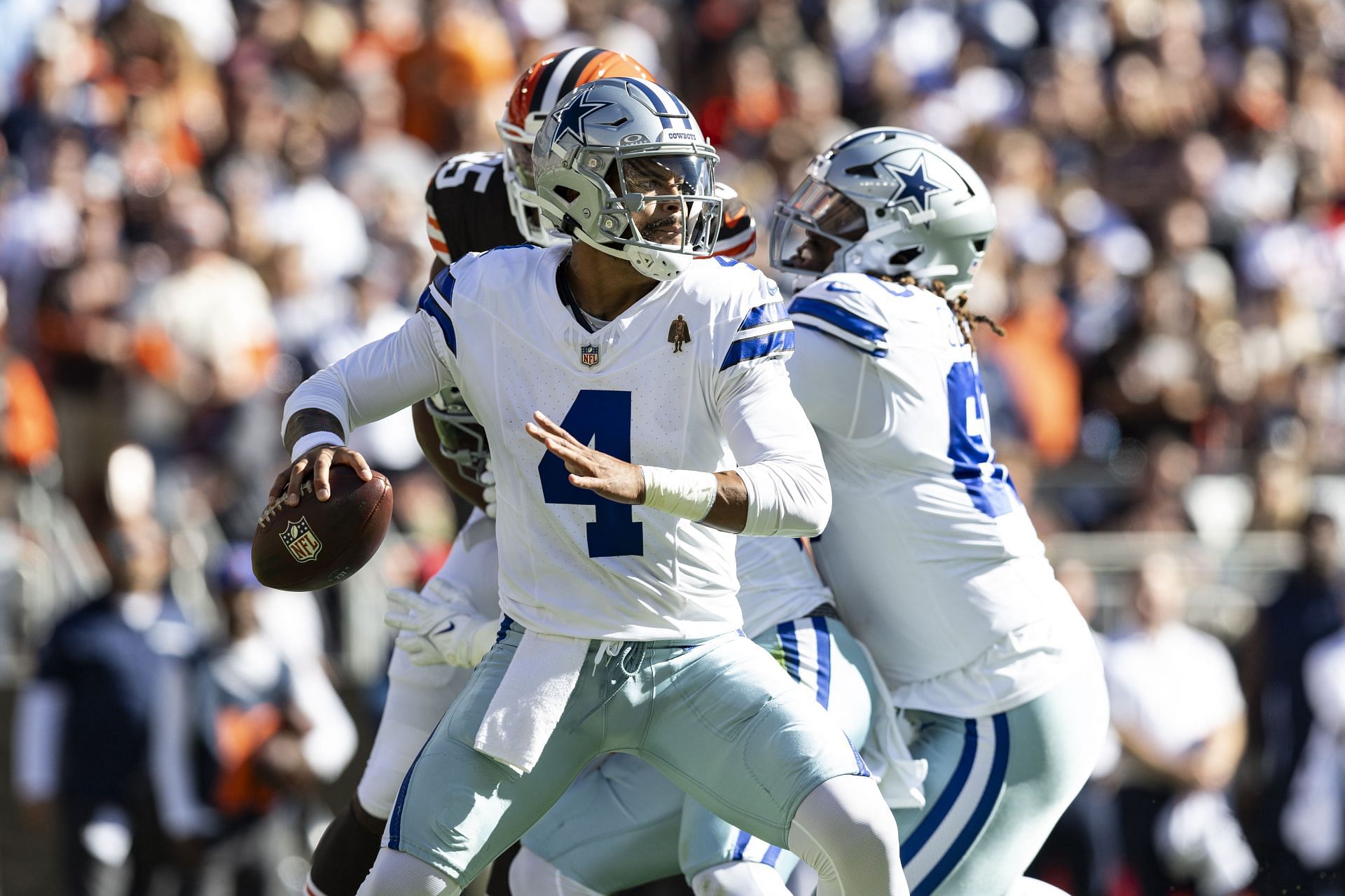 Dak Prescott: Dallas Cowboys v Cleveland Browns - Source: Getty