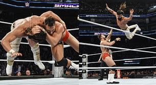WWE SmackDown में मेगास्टार ने बिखेरा जलवा, फेमस रेसलर को चित करके जीता चैंपियनशिप मैच