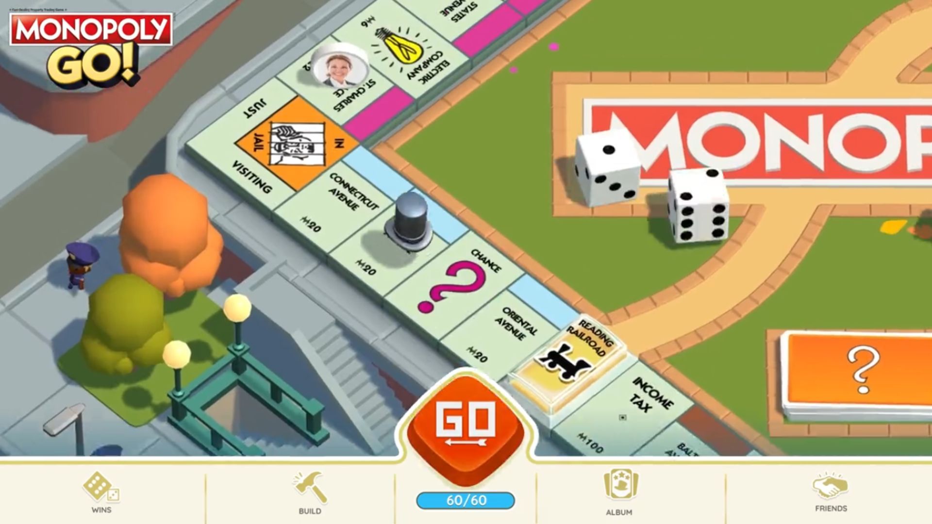 Playing board (Image via Scopely)