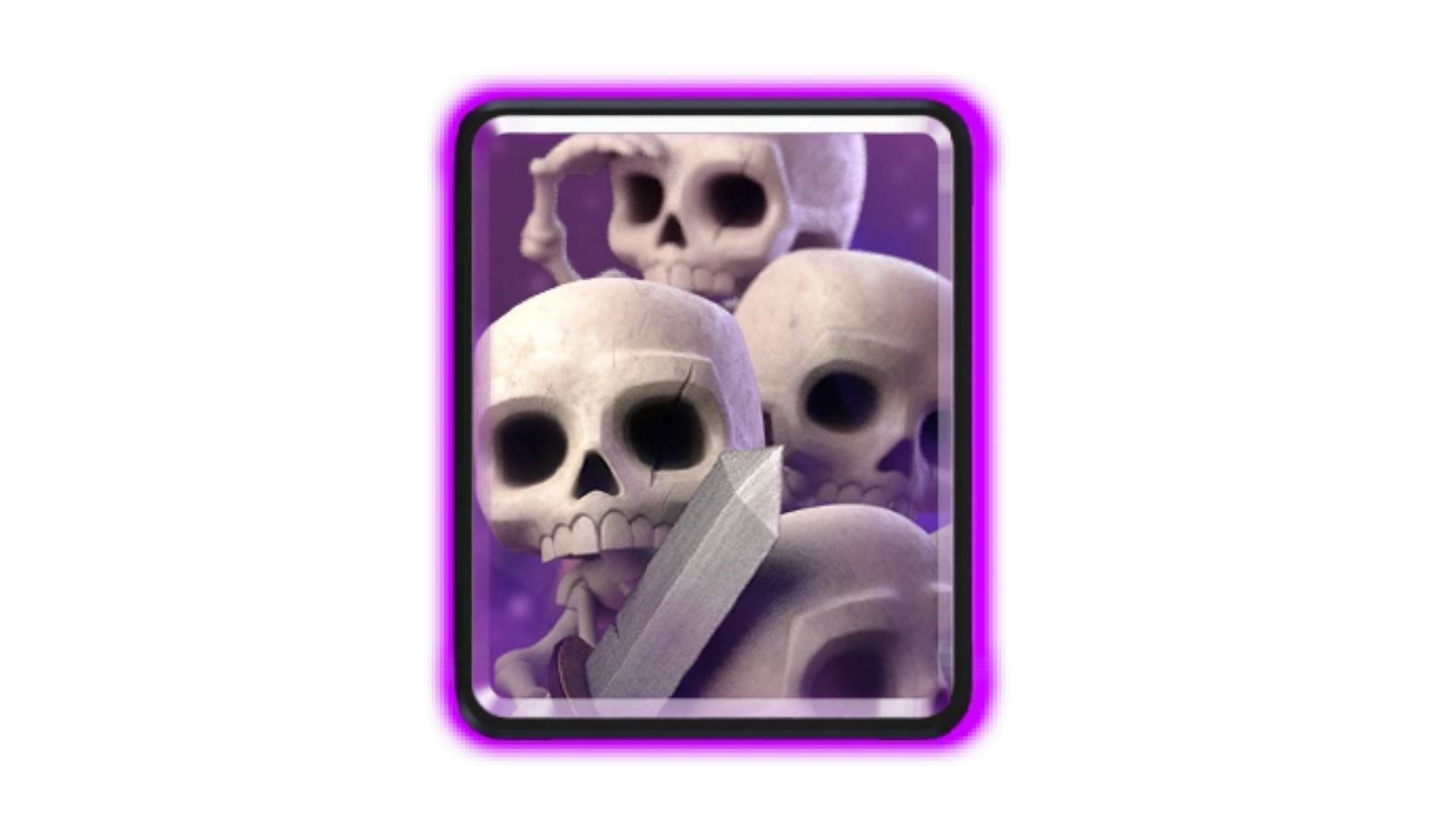 The Skeleton Army in Clash Royale (Image via Supercell)