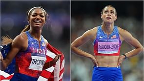 Gabby Thomas explains why she wouldn't have raced Sydney McLaughlin-Levrone at Brussels Diamond League