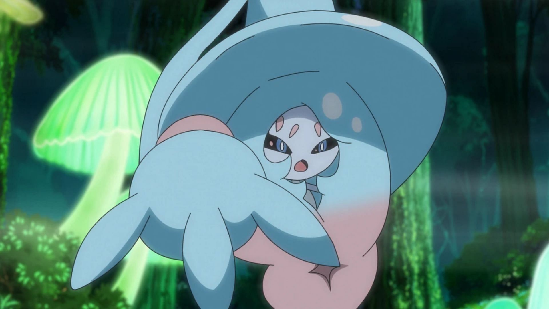 Hatterene in the anime (Image via TPC)