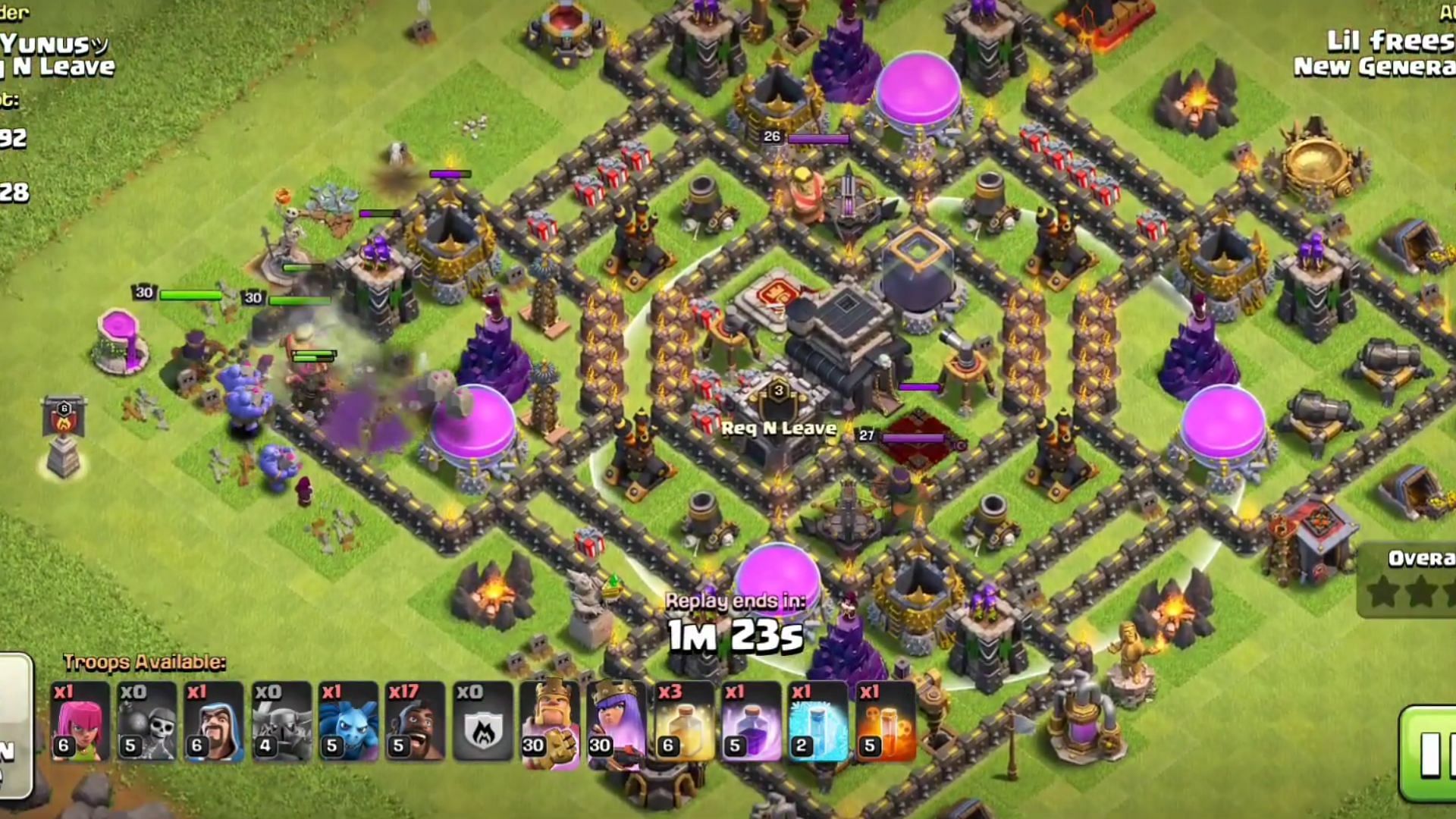 Town Hall 9 Pekka Hog Hybrid (Image via SuperCell)