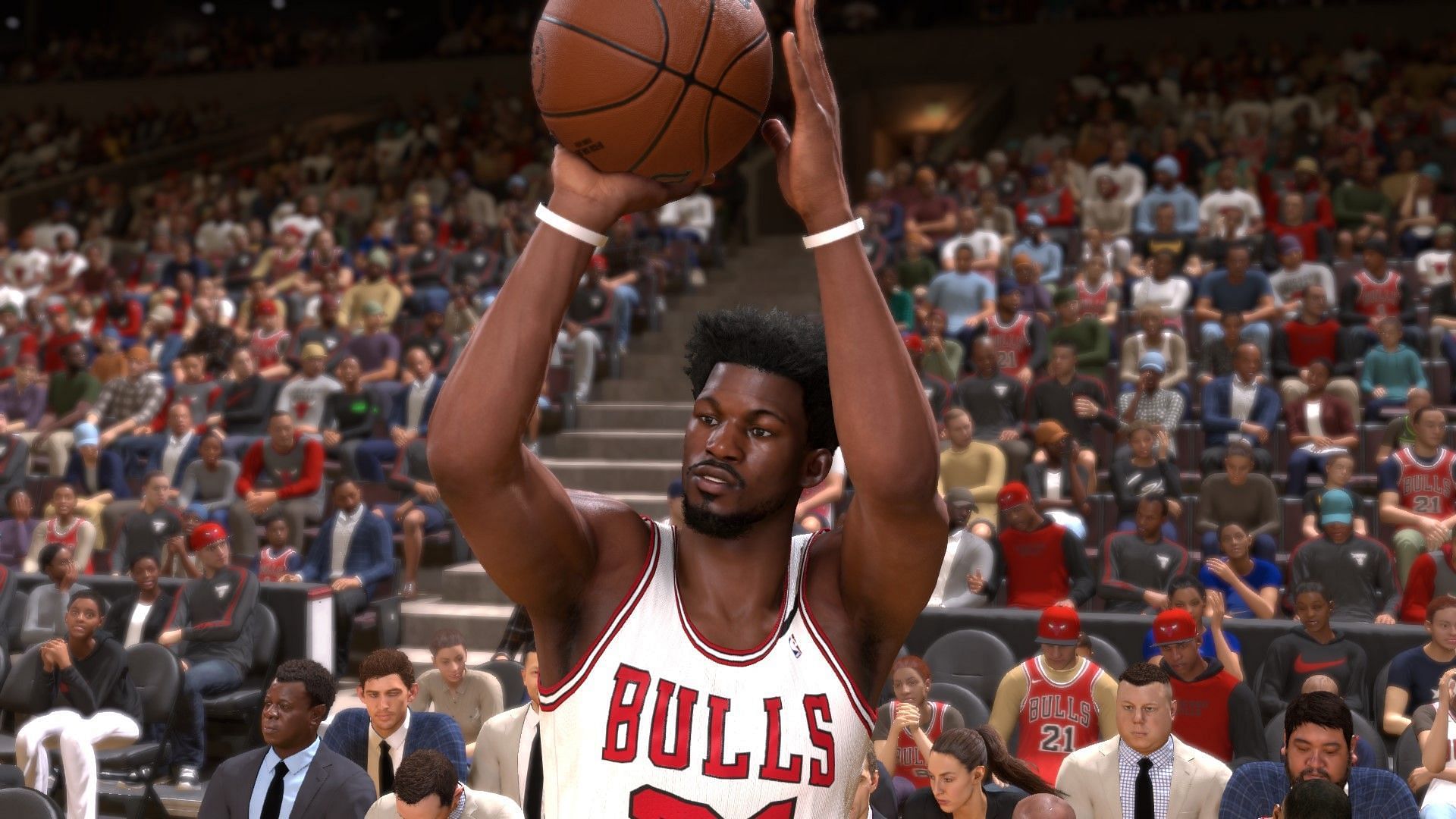 Miami Heat and Bulls All-Time star Jimmy Butler (Image via 2K Games)