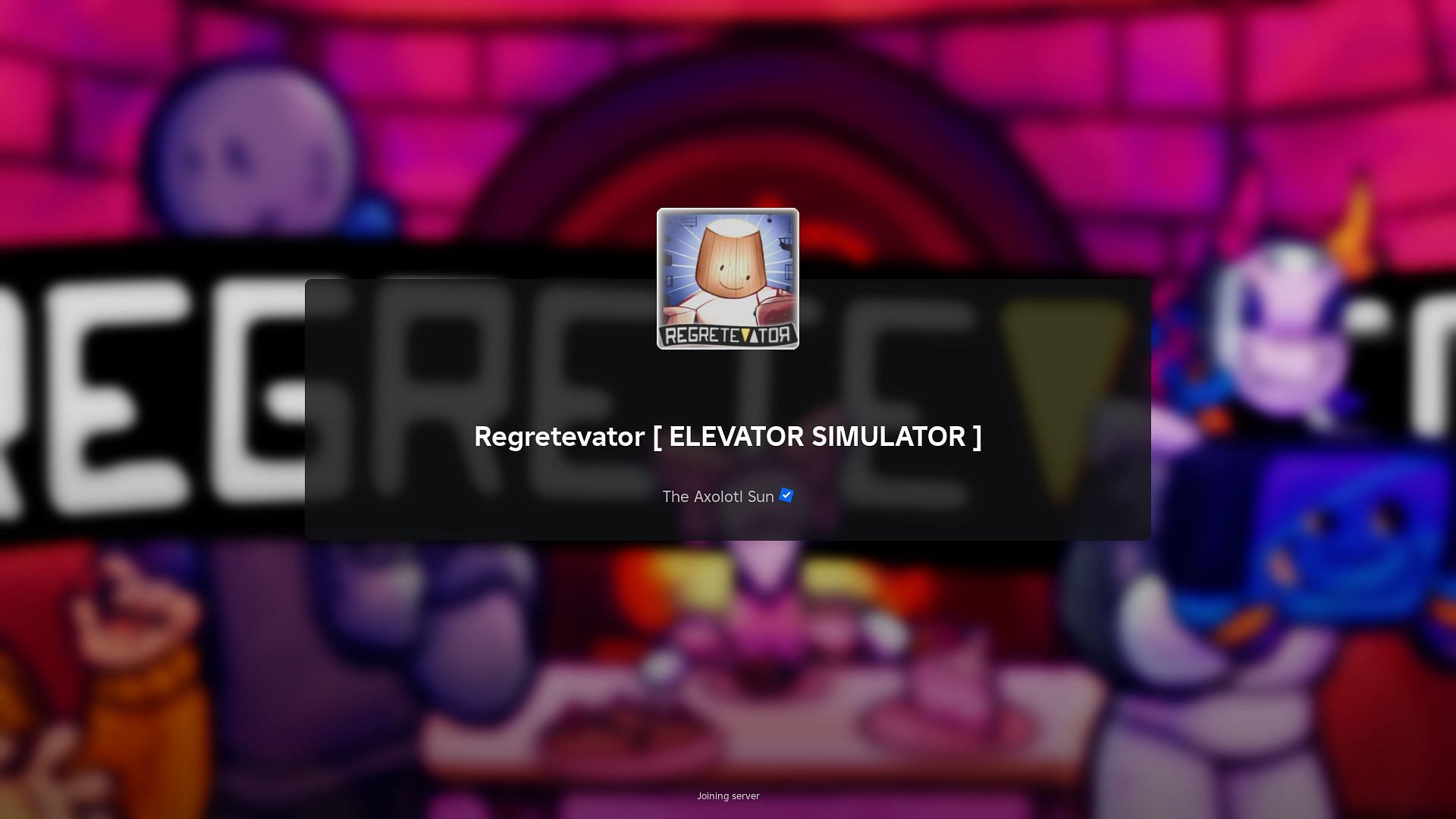 Roblox Regretevator