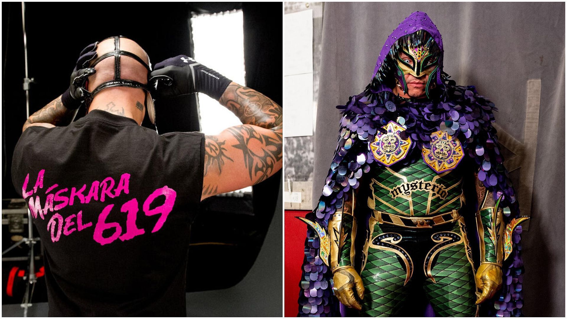 Rey Mysterio is a former WWE Champion! (Images via: WWE.com)