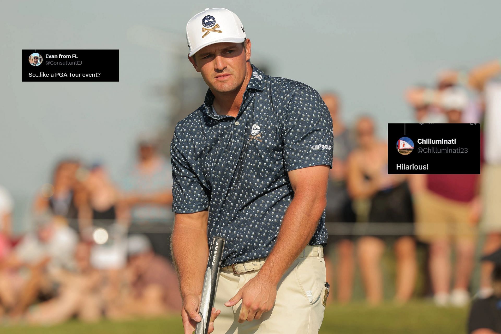 Bryson DeChambeau during the LIV Golf Chicago (Image Source: Imagn)