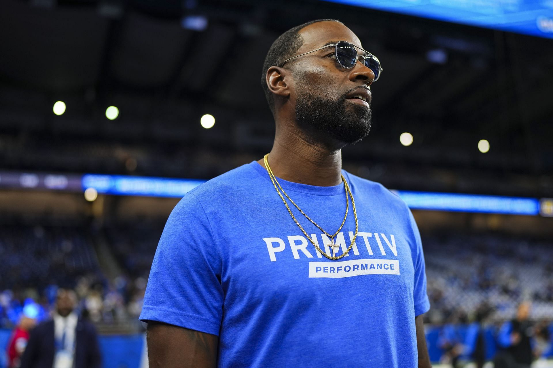 Calvin Johnson at Los Angeles Rams v Detroit Lions - Source: Getty