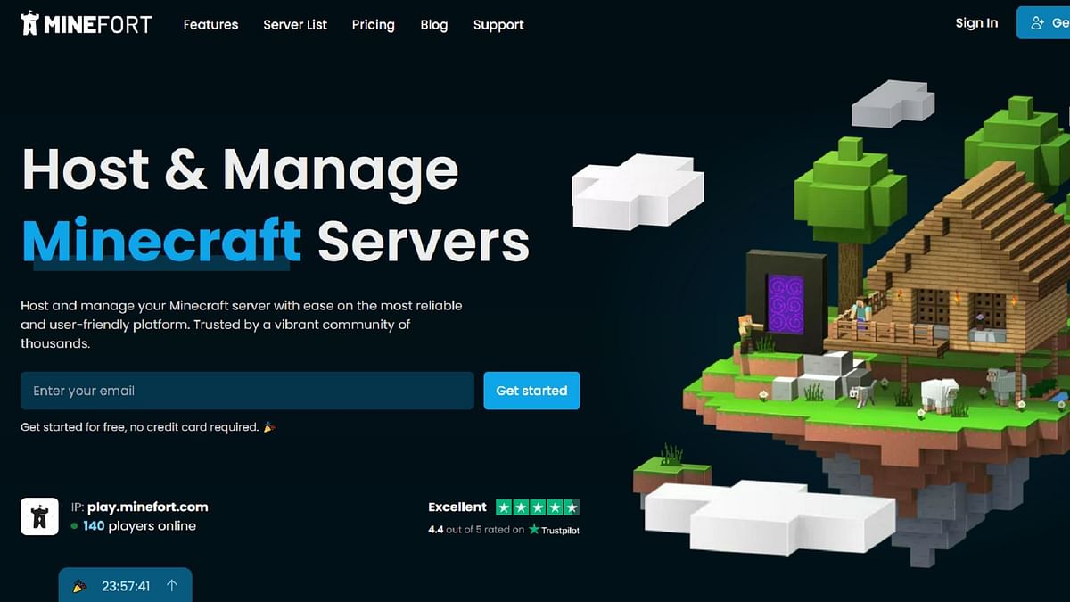 What are the best free Minecraft server hosting services in 2024?