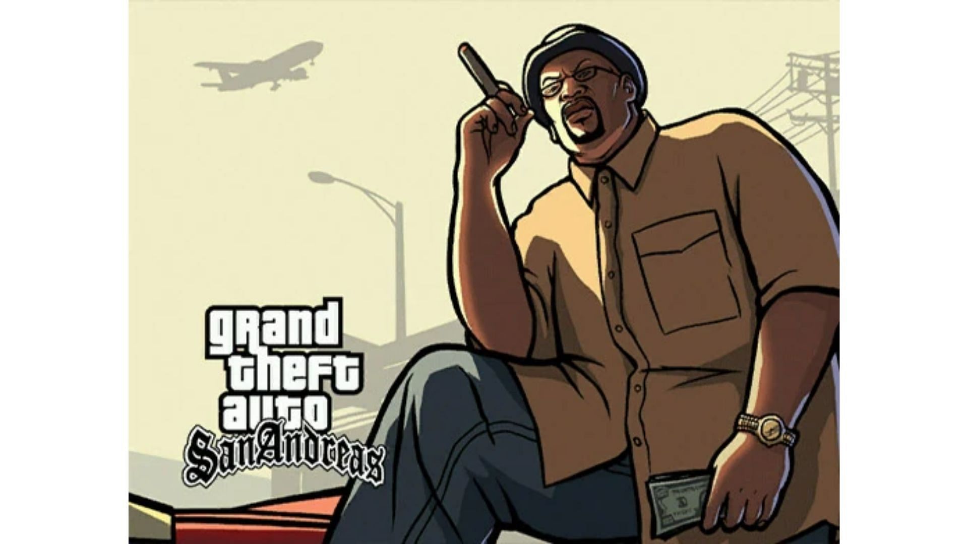 The characters in Grand Theft Auto San Andreas frequently use drugs and alcohol. (Image via Rockstar Games)