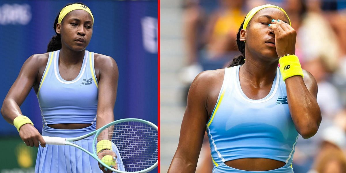 Coco Gauff at the 2024 US Open | Getty