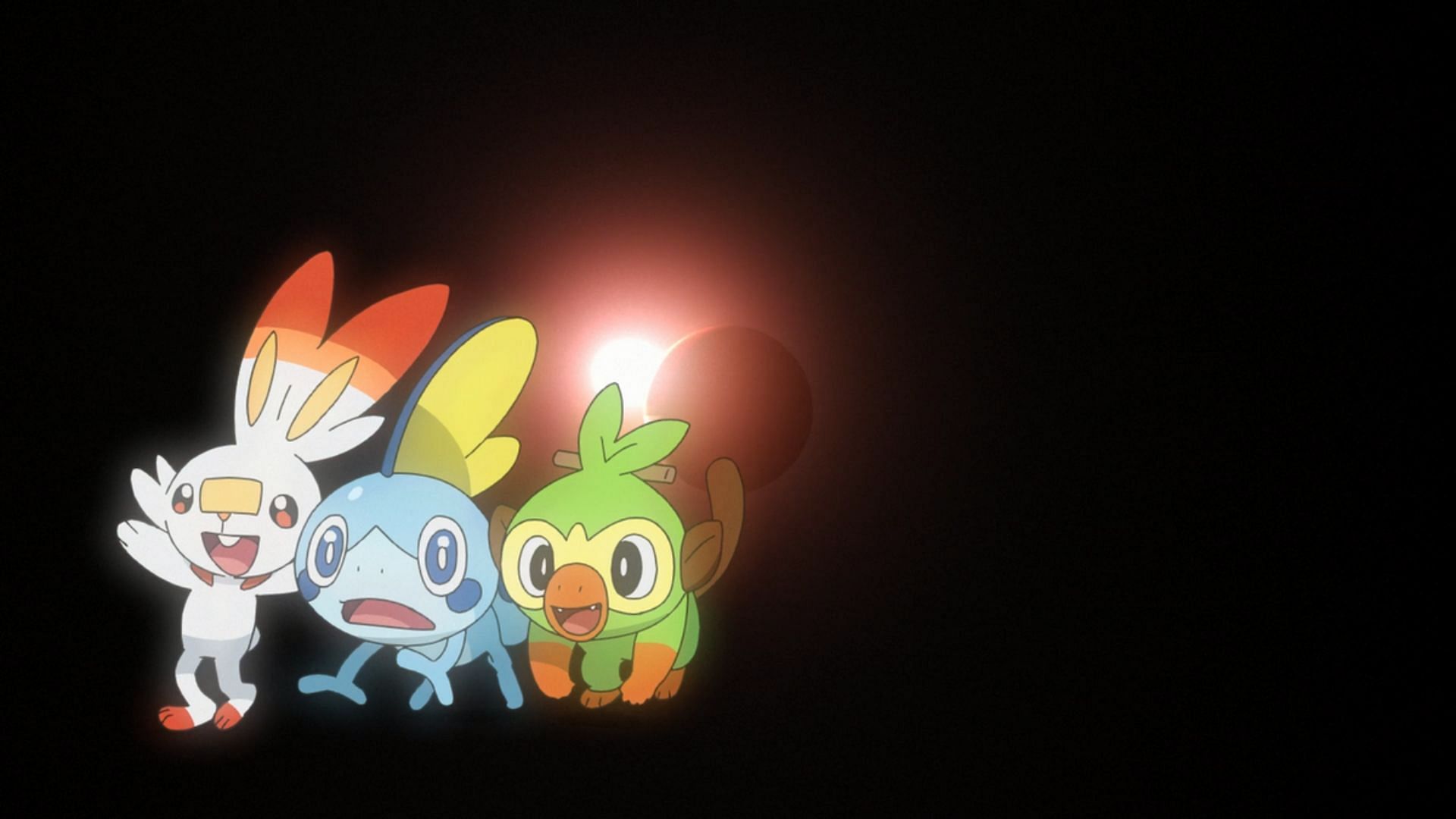 Galar Starters (Image via The Pokemon Company)