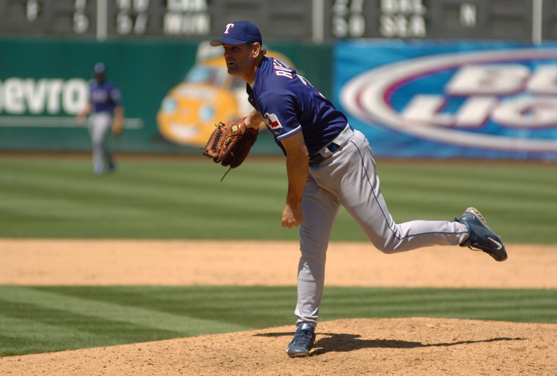 Texas Rangers - Kenny Rogers (Photo via Getty)