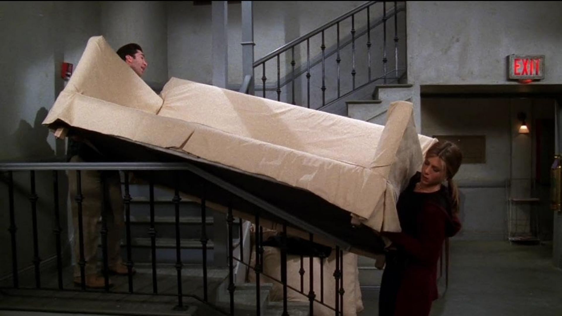 Still from Friends (Image via Bright/Kauffman/Crane Productions, Warner Bros. Television)