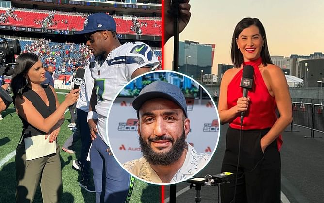 Belal Muhammad gives one-word reaction to Megan Olivi flying across USA for NFL coverage within 12 hours of Noche UFC