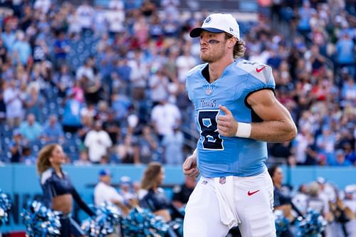 Will Levis at San Francisco 49ers v Tennessee Titans - Source: Getty